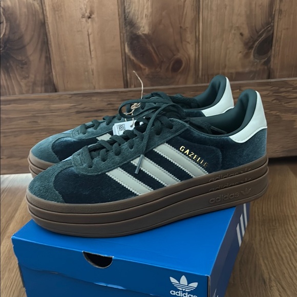 adidas Shoes - Adidas Gazelle Green Sneakers